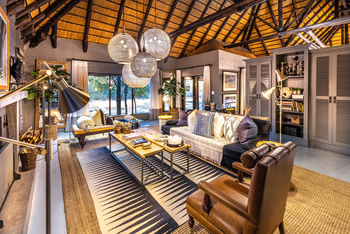 Villa Mushara: Private Lounge