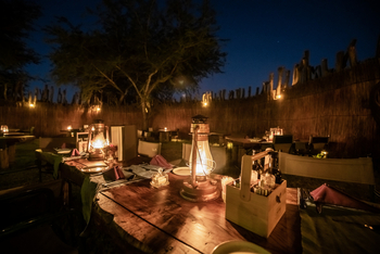 Chobe River Camp: Dinner