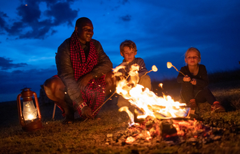 Elewana Elephant Pepper Camp Elewana Elephant Pepper Camp: Guide mit Kindern