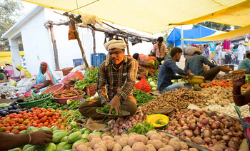 Flame of the Forest Safari Lodge: Gemüsemarkt