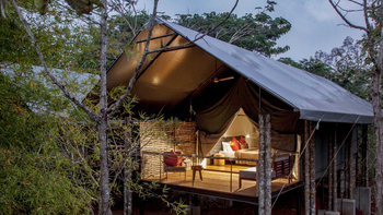 Kaav Safari Lodge: Luxury Tent Exterieur