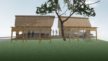 Liuwa Camp: Gesamtansicht