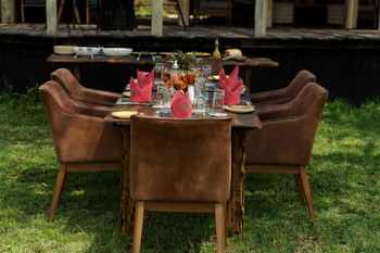 Mara Siana Camp: Lunch Set-up