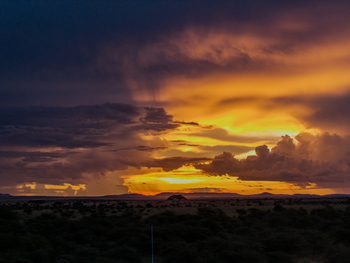 Olmara Camp: Wolkenformation