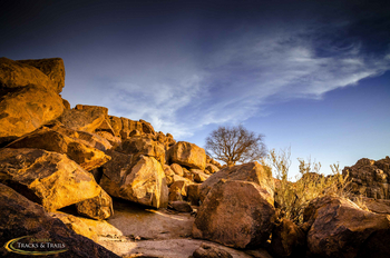 Ozondjou Trails: Grobe Felsen