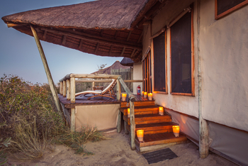 Tau Pan Camp Tau Pan Camp: Treppe