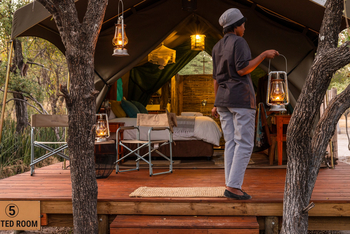 Boteti Tented Safari Lodge: Gästezelt