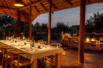 Nokanyana Camp: Abendessen