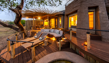 Puku Ridge Camp: Private Outdoor Lounge