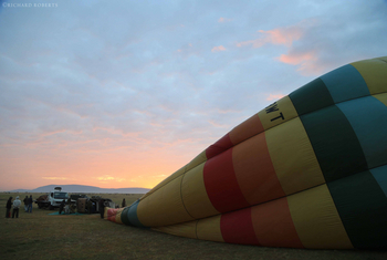 Richard's River Camp: Balloon Safari