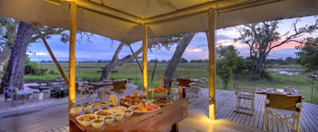 Xaranna Okavango Delta Camp: Buffet