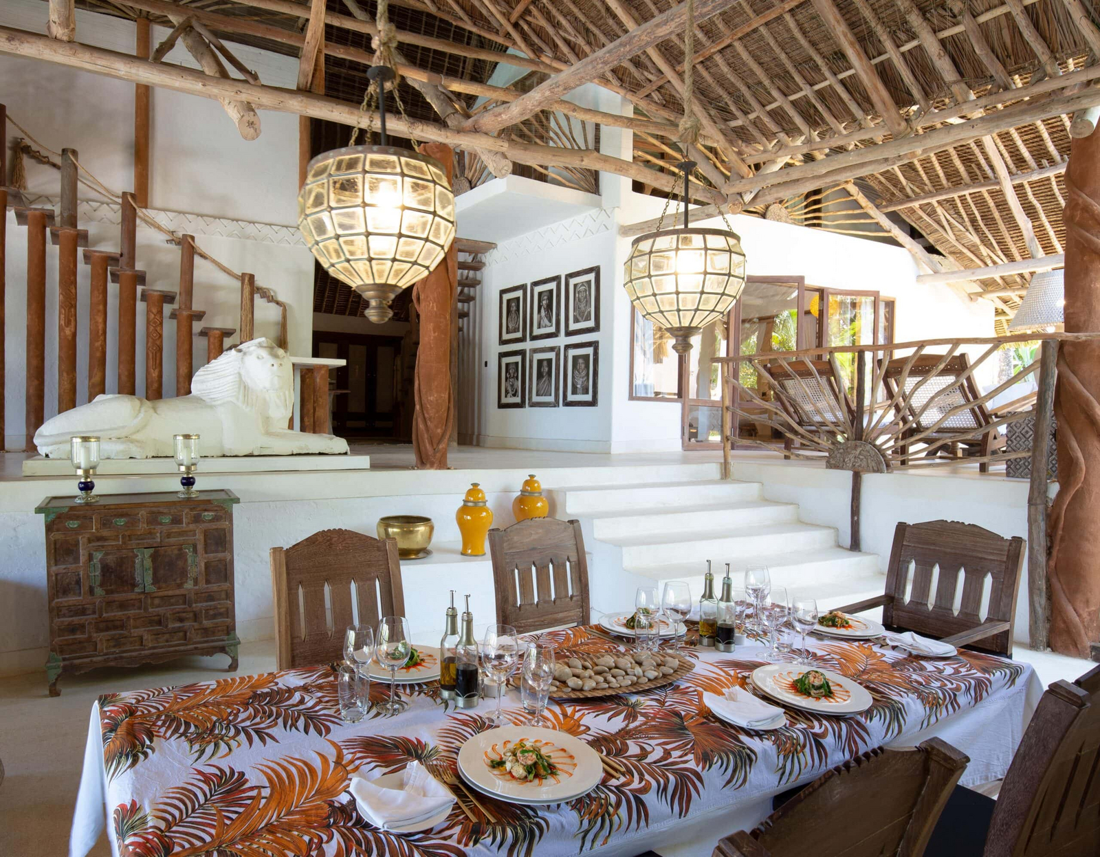 Alfajiri Villas Alfajiri Villas: Gedeckter Esstisch Beach Villa