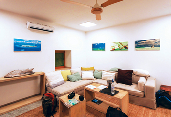 Astove Coral House: Sitzgruppe