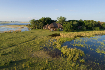 Chobe Savanna Lodge: Luftbild