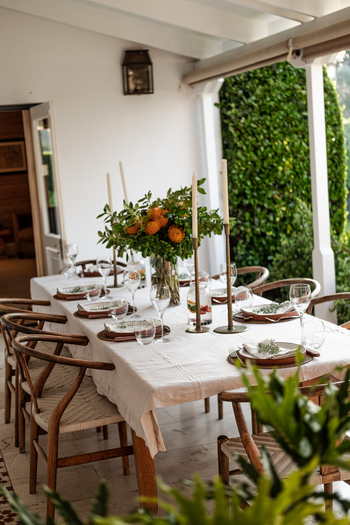 La Clé: Dinner Set-up