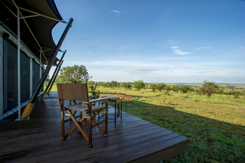 Mara Mara Tented Lodge: Veranda