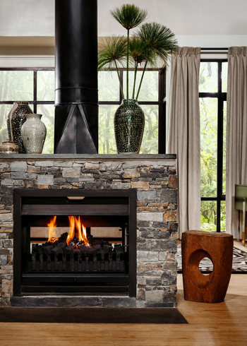 One and Only Nyungwe House: Suite mit Kamin