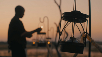 Sanctuary Chief's Camp Sanctuary Chief's Camp: Laternenzündung