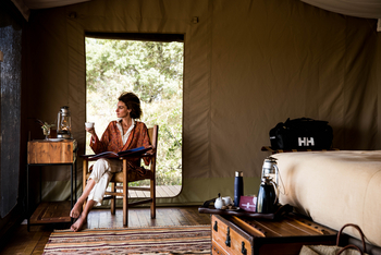 Saruni Wild: Innenbereich Gästezelt