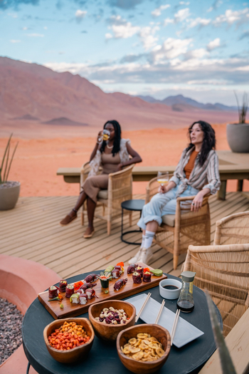 Wolwedans Desert Lodge: Snacks