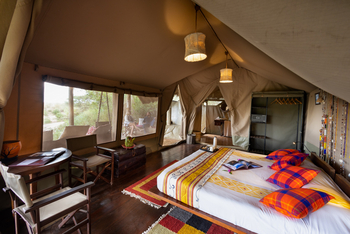 Basecamp Masai Mara: Schlafzimmer mit Terassenzugang