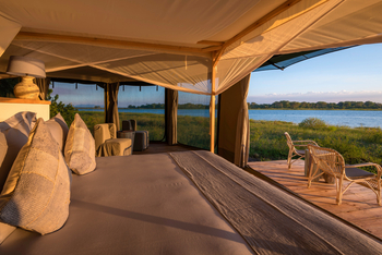 Kuthengo Camp: Gästezelt