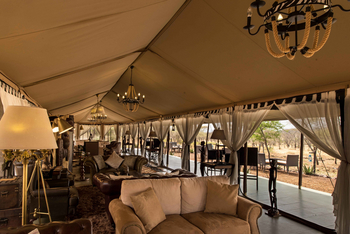 Ole Serai Camp Moru Kopjes: Interior Hauptzelt