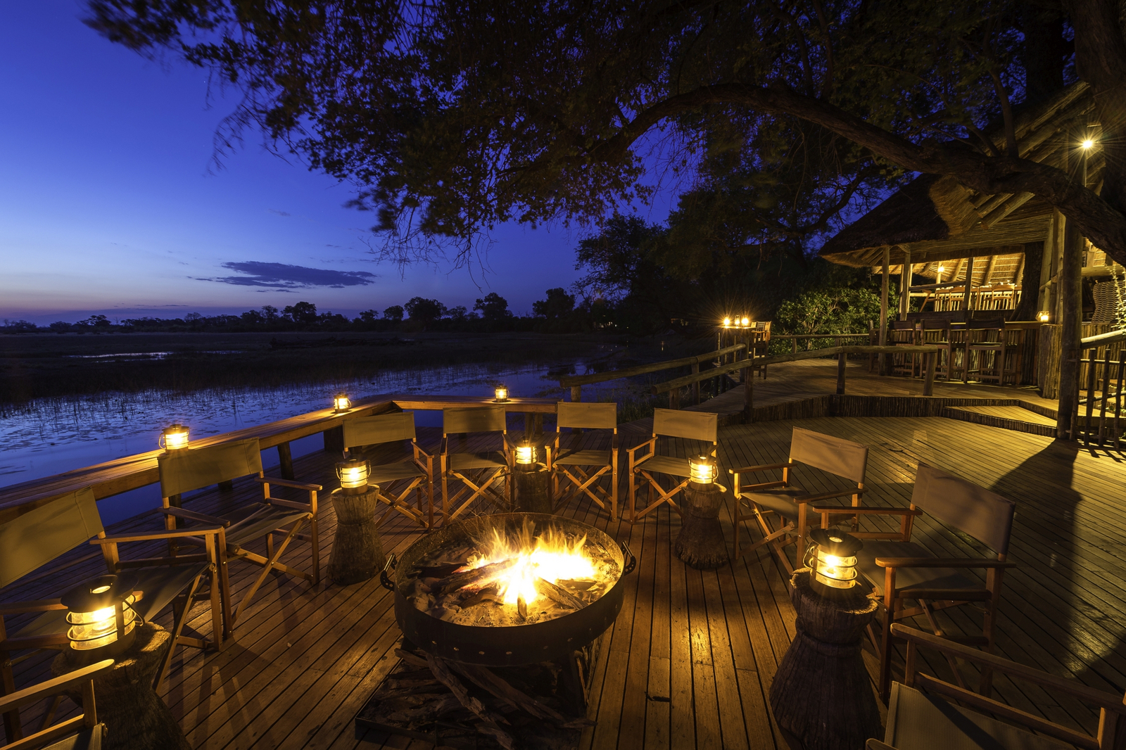 Savuti Camp Savuti Camp: Feuerschale