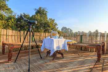 Singinawa Jungle Lodge: Kaffee auf dem Machan