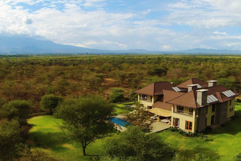 Siringit Villa: Luftbild