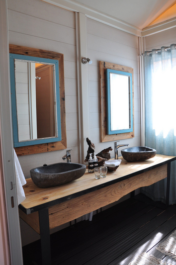 Spitzkoppen Lodge: Gästebad