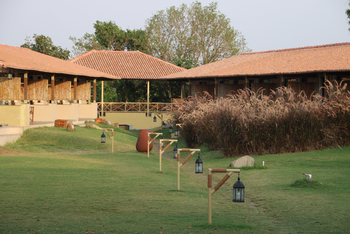 Asiatic Lion Lodge Asiatic Lion Lodge: Weg zur Gazebo