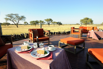 Frans Indongo Safari Lodge: Morgensonne