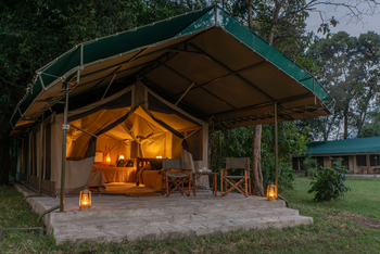 Governors' Camp: Family Tent