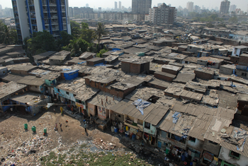 Mumbai: Dächer von Dharavi