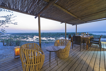 Linyanti Tented Camp Linyanti Tented Camp: Veranda mit Vordach