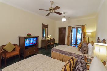 Sawai Madhopur Lodge: Temptation Suite Deckenventilator