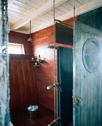 Shipwreck Lodge: Badezimmer mit Dusche