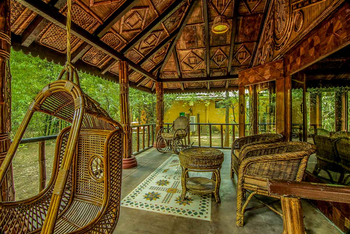Syna Tiger Resort: Tripura - Veranda