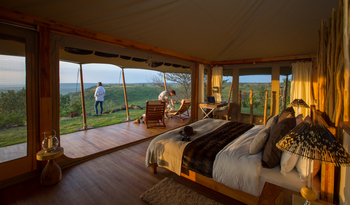 Elewana Loisaba Tented Camp: Morgensonne im Zelt