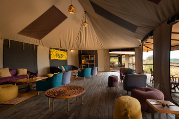 Nyikani Tarangire Camp: Gemeinschaftslounge