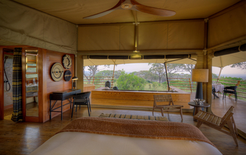 Serengeti Bushtops: Doppelbett