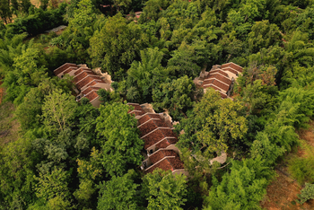 Bandhav Vilas: Luftbild