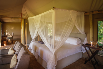 Cha Cha Metsi Camp: Doppelbett