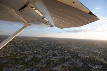 Macatoo Camp: Maun aus der Luft