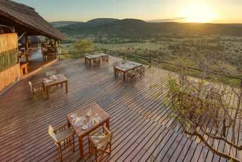 Mbali Mbali Soroi Serengeti Lodge: Aussichtsdeck