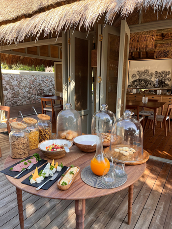 Mpala Jena Camp: Frühstück