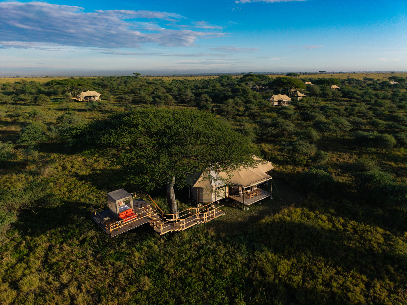 Olmara Camp Olmara Camp: Luftbild