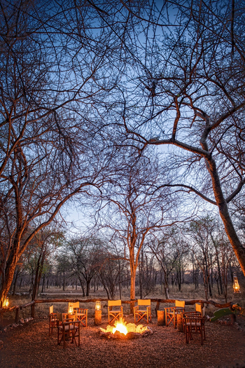 Onguma Forest Camp: Zentralbereich