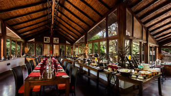 Reni Pani Jungle Lodge: Dinner Buffet